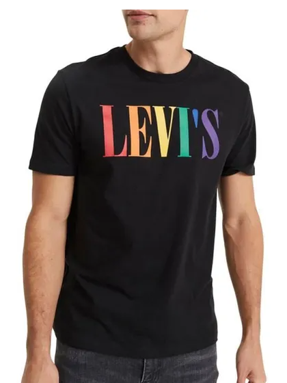 T-SHIRT LEVI'S PRIDE COMMUNITY GRAPHIC TEE NOIR Levis