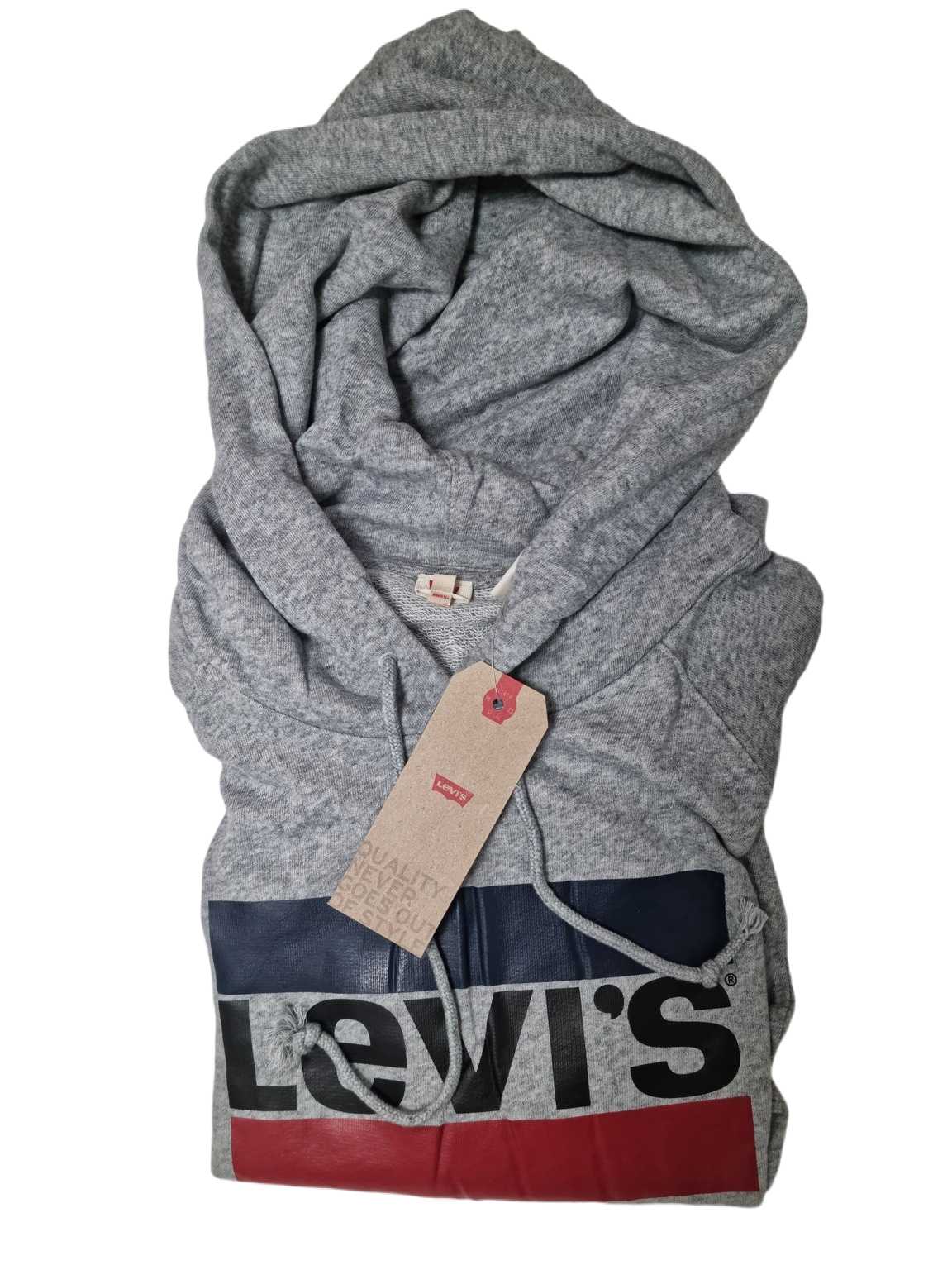 LEVIS HOODIE GREY WOMEN 60111